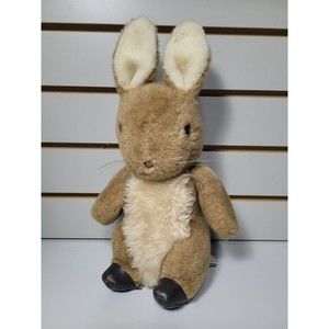 PETER RABBIT Eden Toys Musical Stuffed Animal Plush FLOPSIE WORKS Vintage